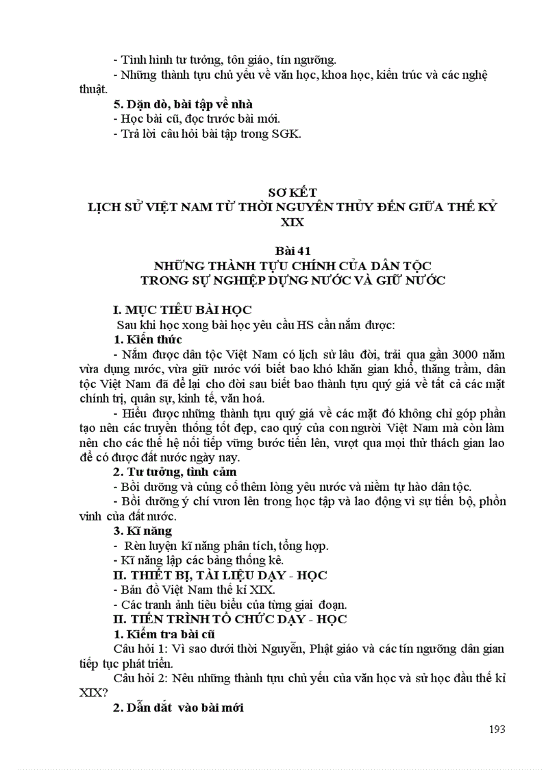 image for page Giáo án Lịch sử 10 NC