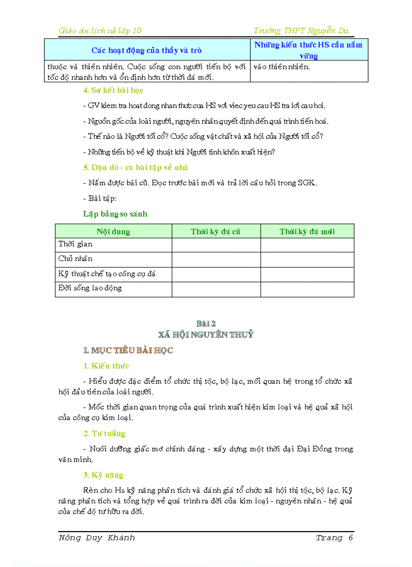 image for page Giáo án Lịch Sử 10 trọn bộ hay