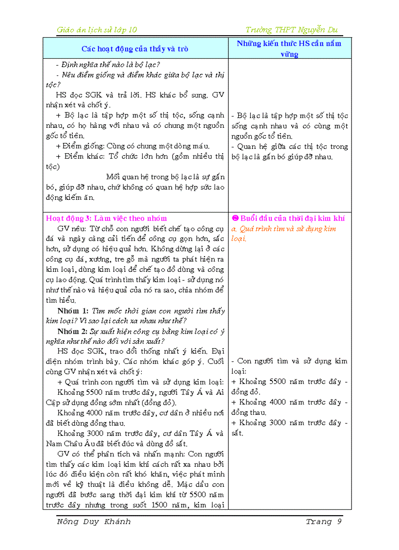 image for page Giáo án Lịch Sử 10 trọn bộ hay