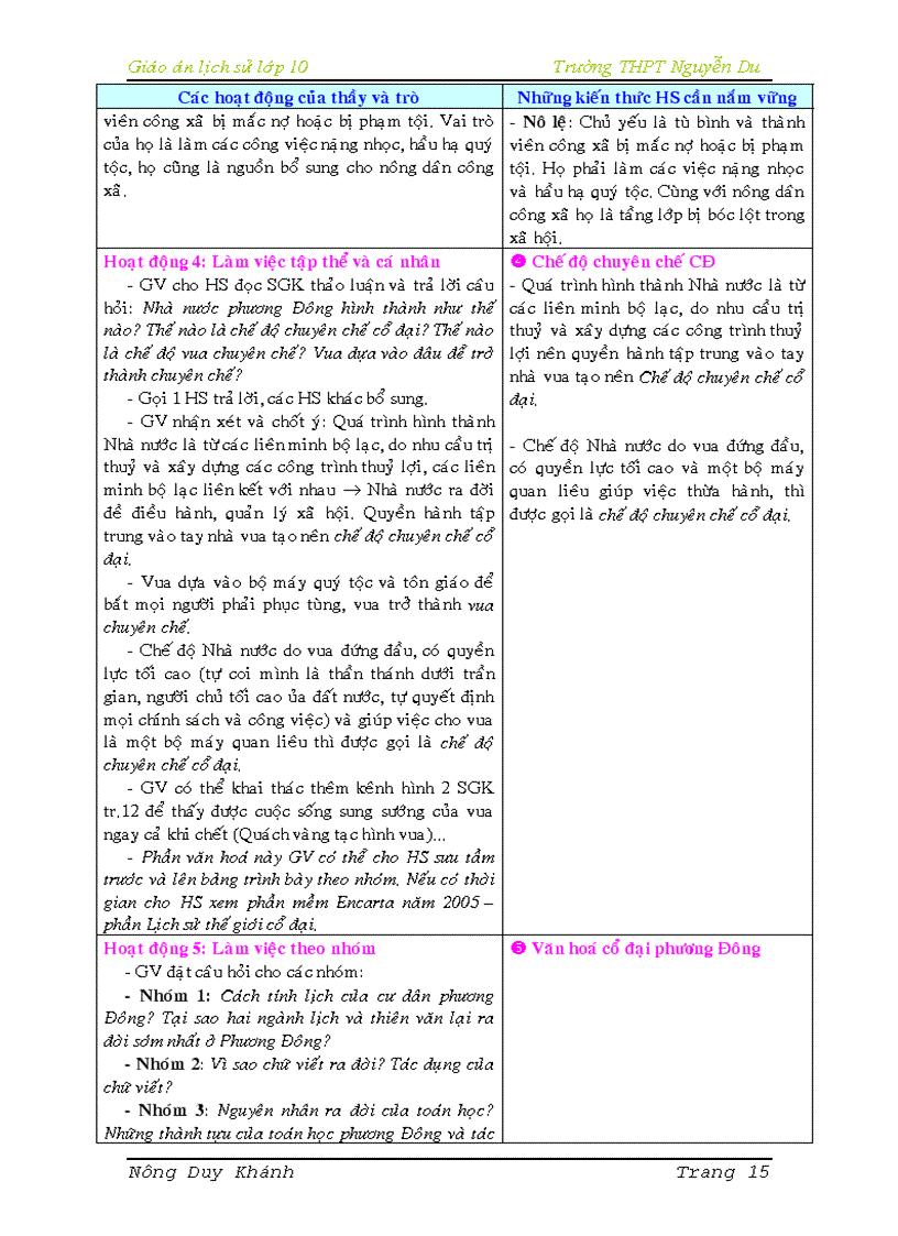 image for page Giáo án Lịch Sử 10 trọn bộ hay