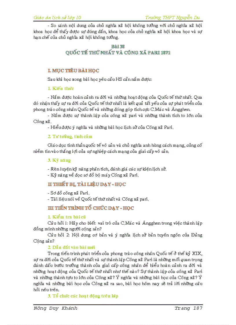 image for page Giáo án Lịch Sử 10 trọn bộ hay