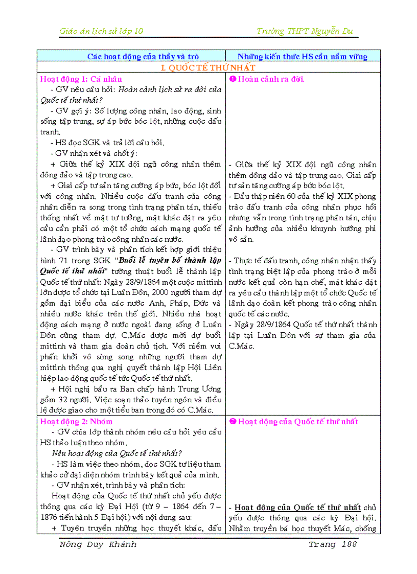 image for page Giáo án Lịch Sử 10 trọn bộ hay