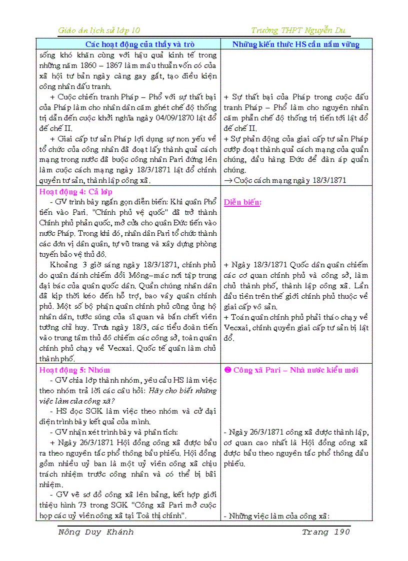 image for page Giáo án Lịch Sử 10 trọn bộ hay