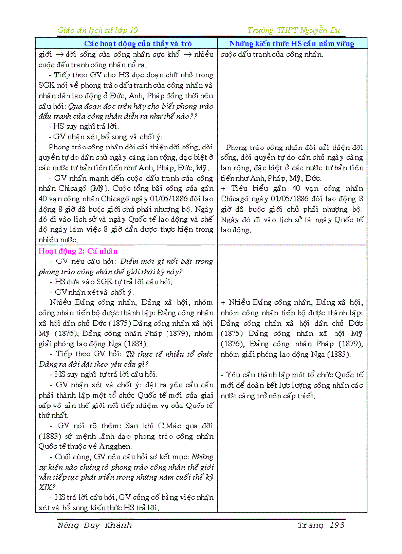 image for page Giáo án Lịch Sử 10 trọn bộ hay