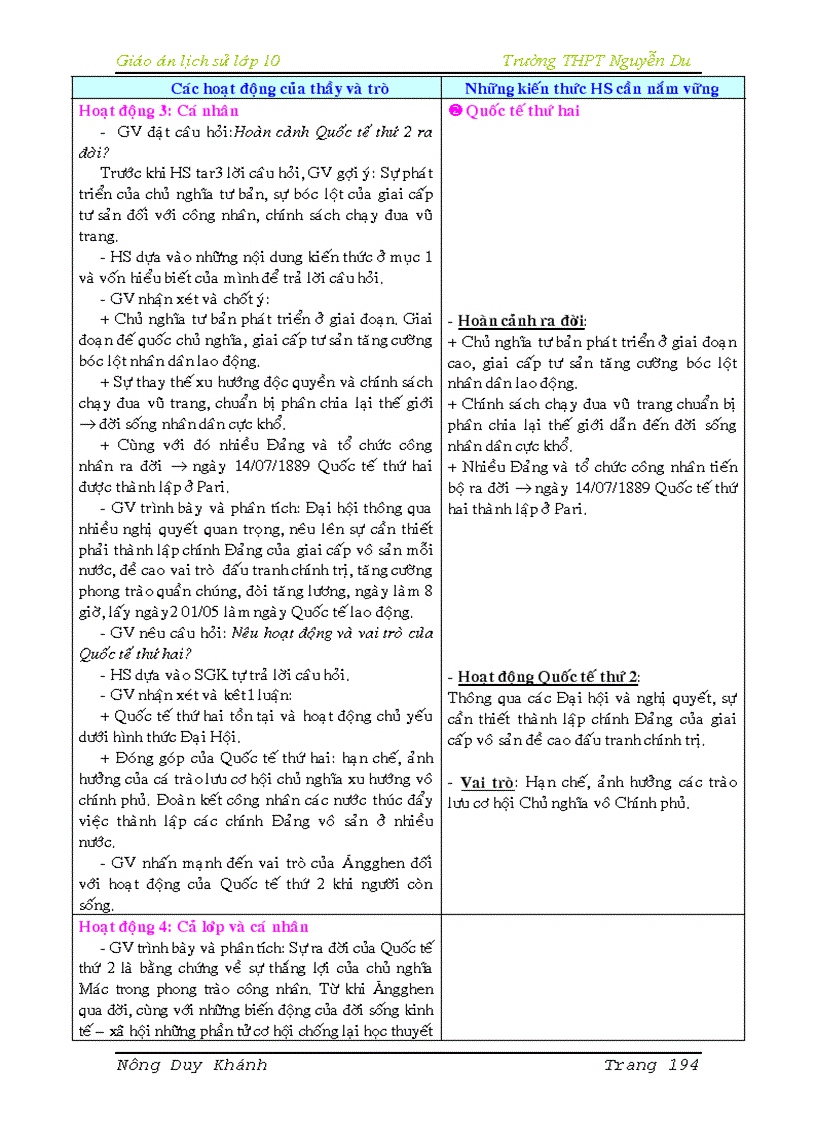 image for page Giáo án Lịch Sử 10 trọn bộ hay