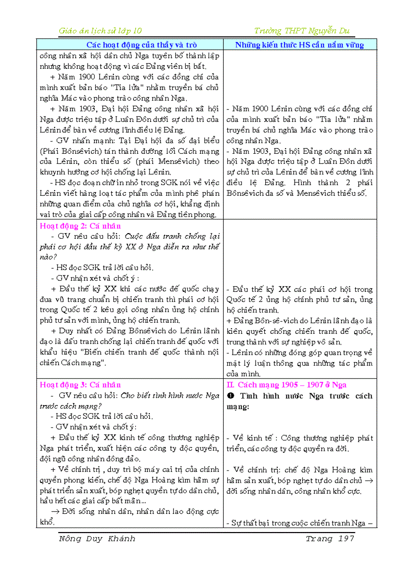 image for page Giáo án Lịch Sử 10 trọn bộ hay