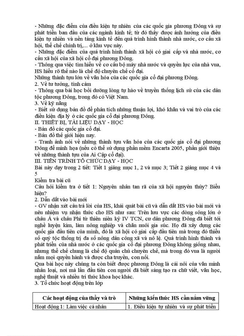 image for page Giáo án Lịch sử 10 CB 1