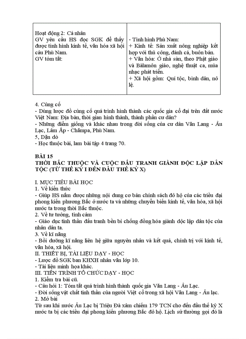 image for page Giáo án Lịch sử 10 CB 1