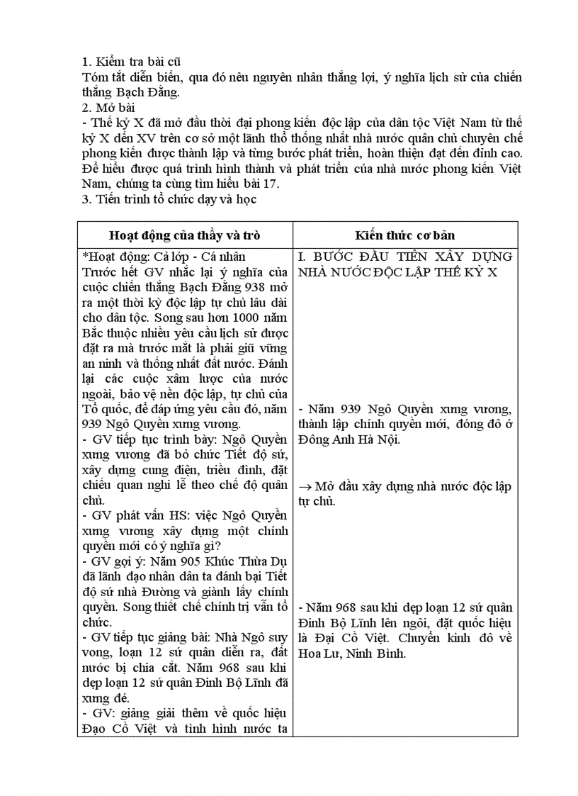 image for page Giáo án Lịch sử 10 CB 1