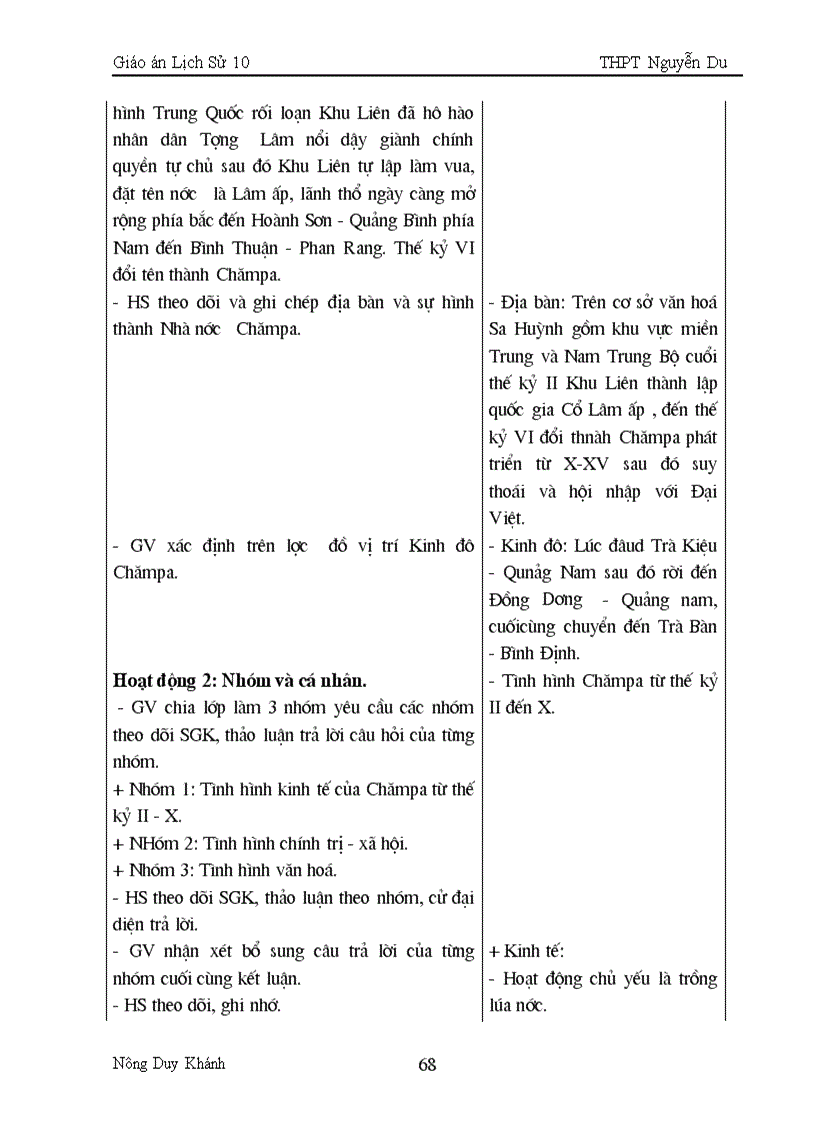 image for page Giao an lich su lóp 10 CB day du