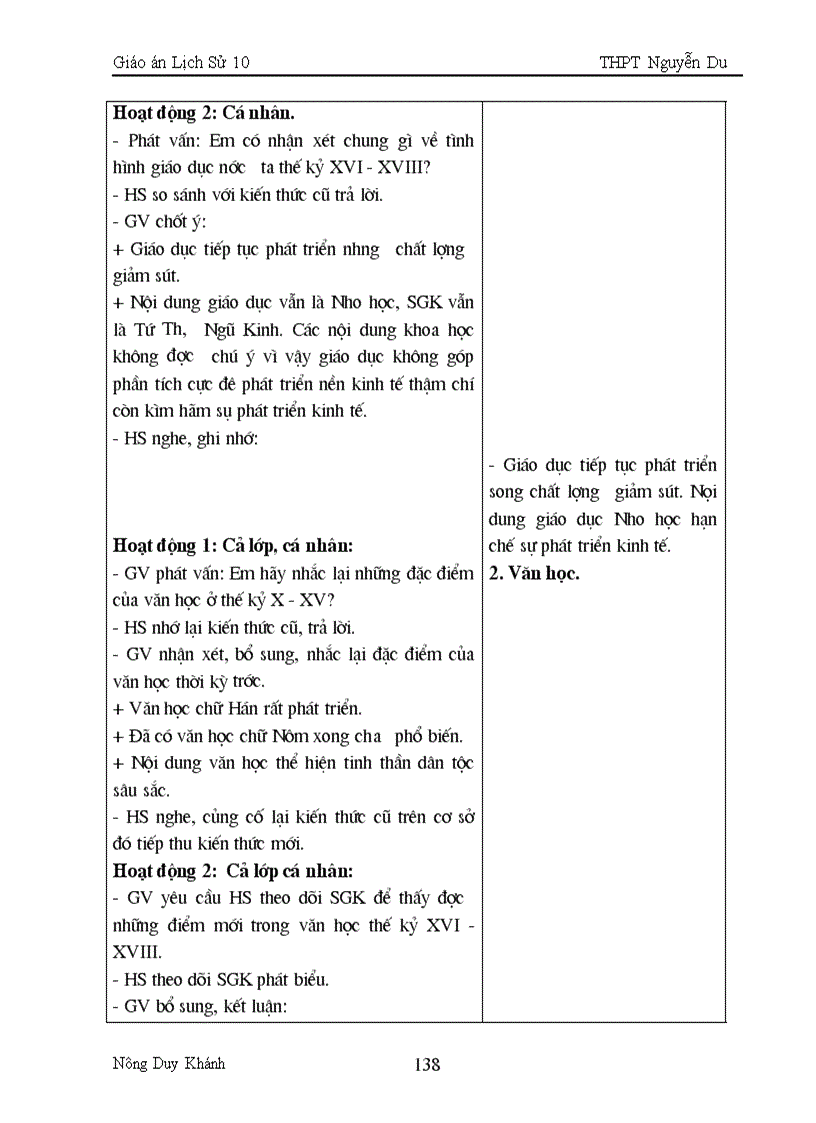 image for page Giao an lich su lóp 10 CB day du