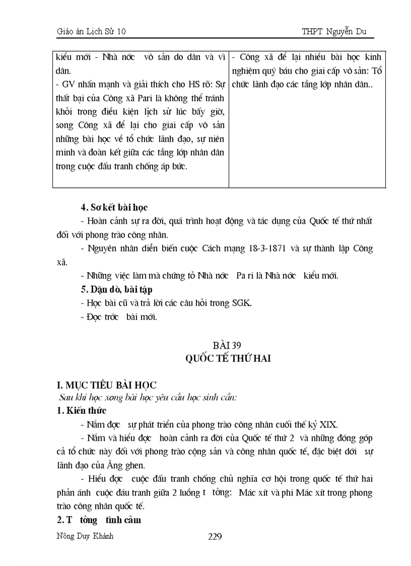 image for page Giao an lich su lóp 10 CB day du