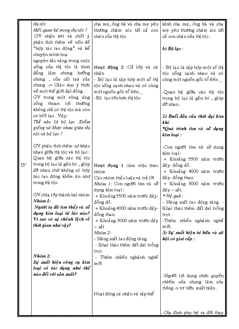 image for page Giáo án Lịch sử lớp 10 cơ bản