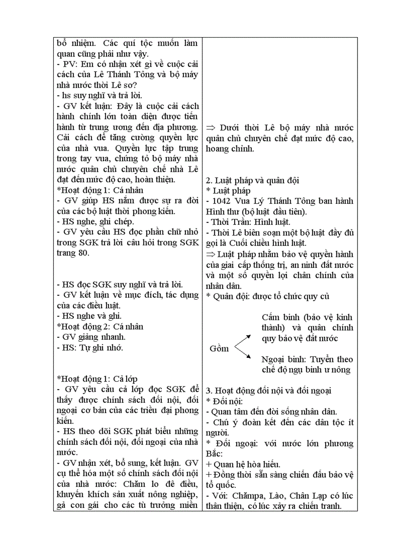 image for page Giáo án Lịch sử lớp 10 Từ bài 01 đến bài 20