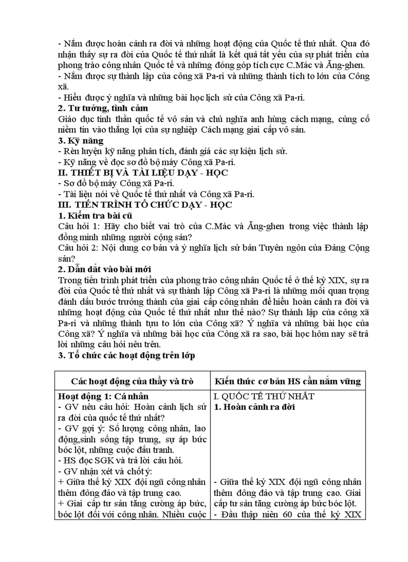 image for page Giáo án Lịch sử lớp 10 Từ bài 21 đến bài 40