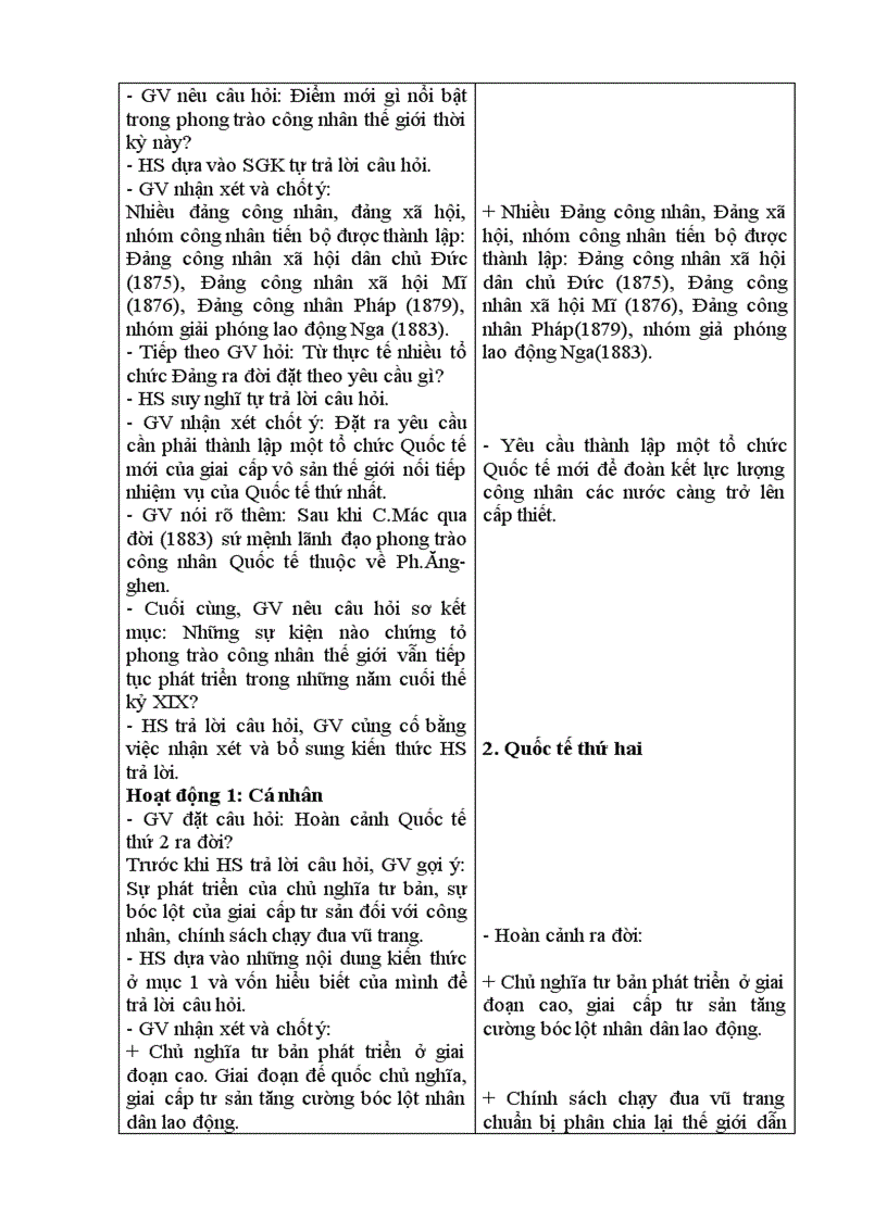 image for page Giáo án Lịch sử lớp 10 Từ bài 21 đến bài 40