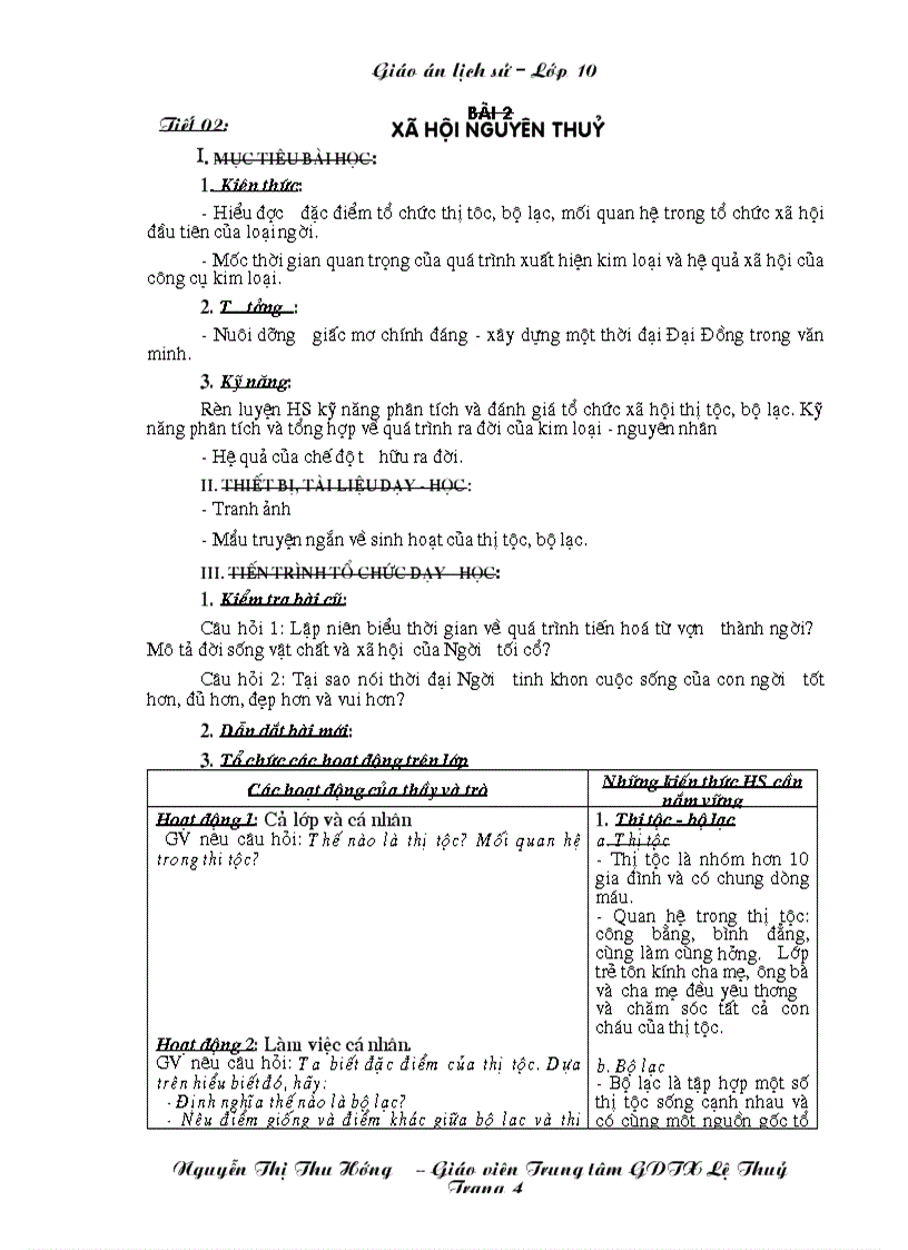 image for page Giao an LS 10 chuong trinh GDTX