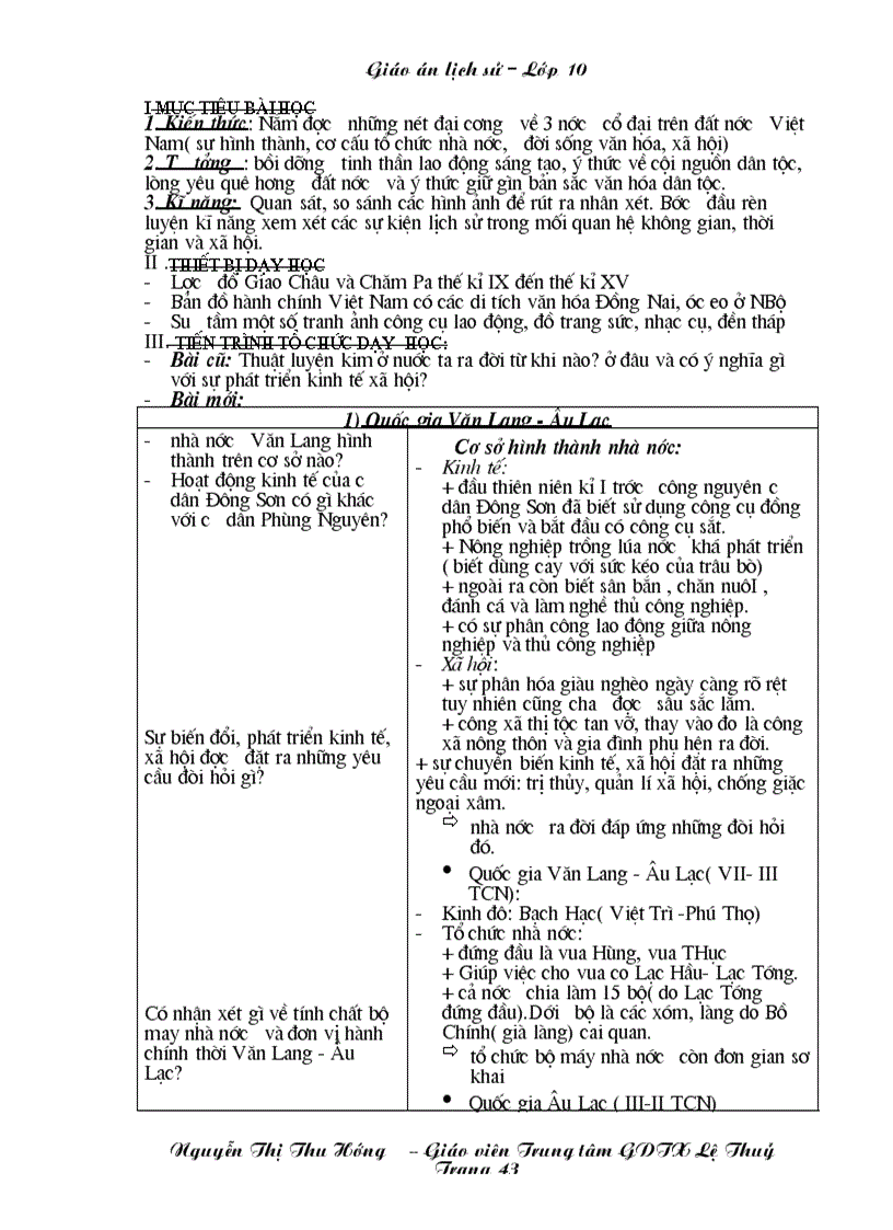 image for page Giao an LS 10 chuong trinh GDTX