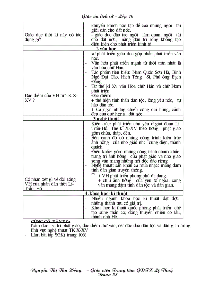 image for page Giao an LS 10 chuong trinh GDTX