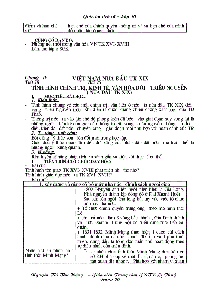 image for page Giao an LS 10 chuong trinh GDTX