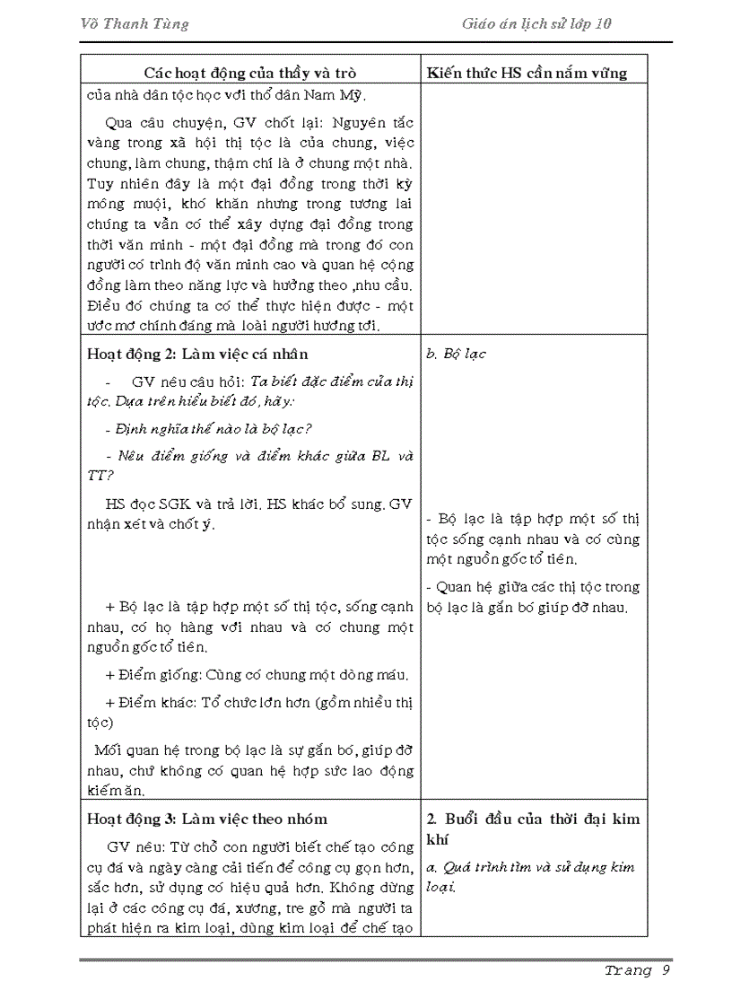 image for page Giáo án LS 10 trọn bộ