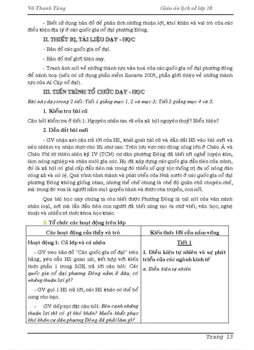 image for page Giáo án LS 10 trọn bộ