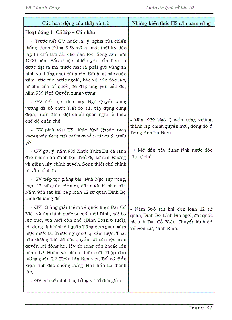 image for page Giáo án LS 10 trọn bộ