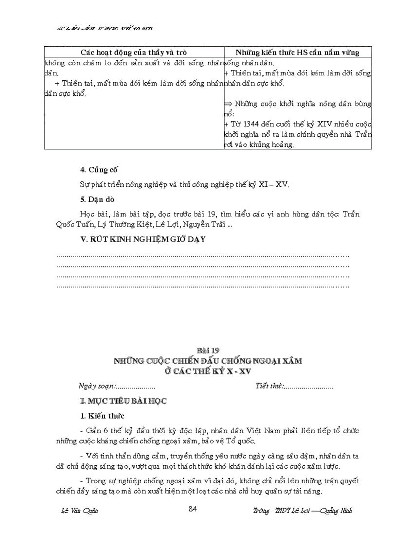 image for page Giáo Án LSử 10 Quảng Ninh