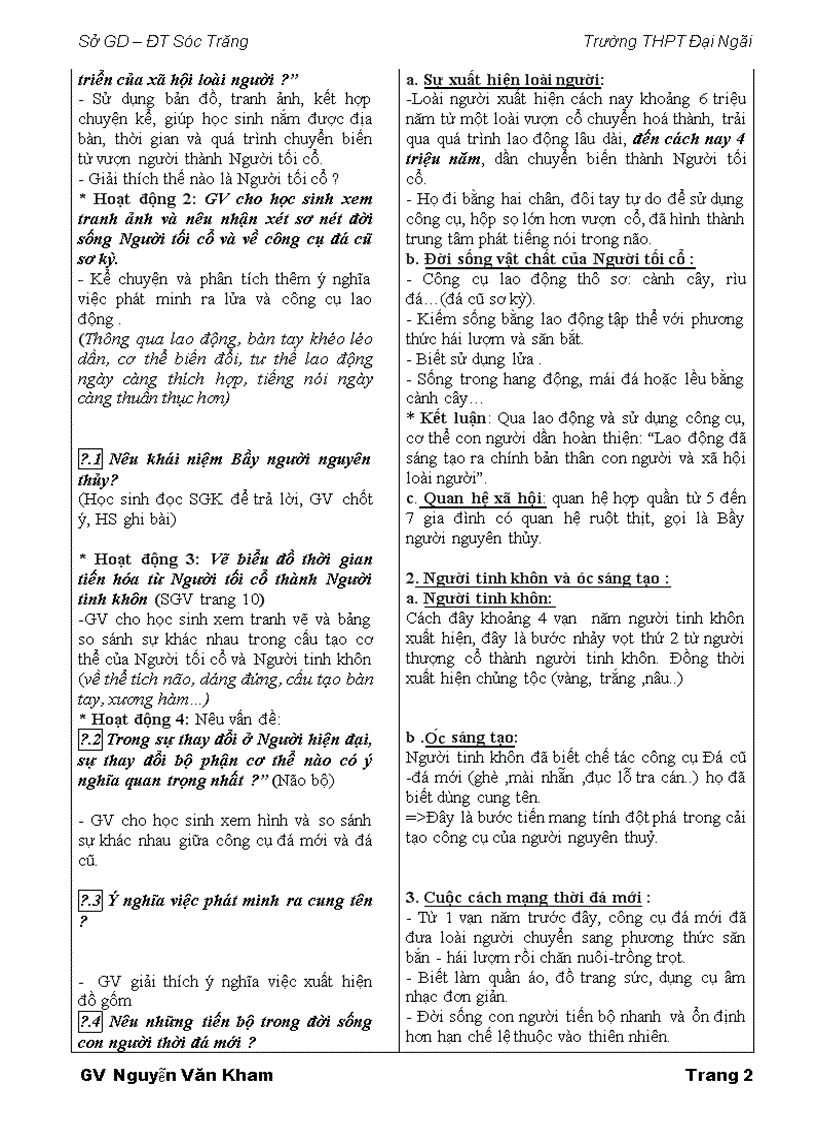 image for page Giáo án Sử 10 CB 1