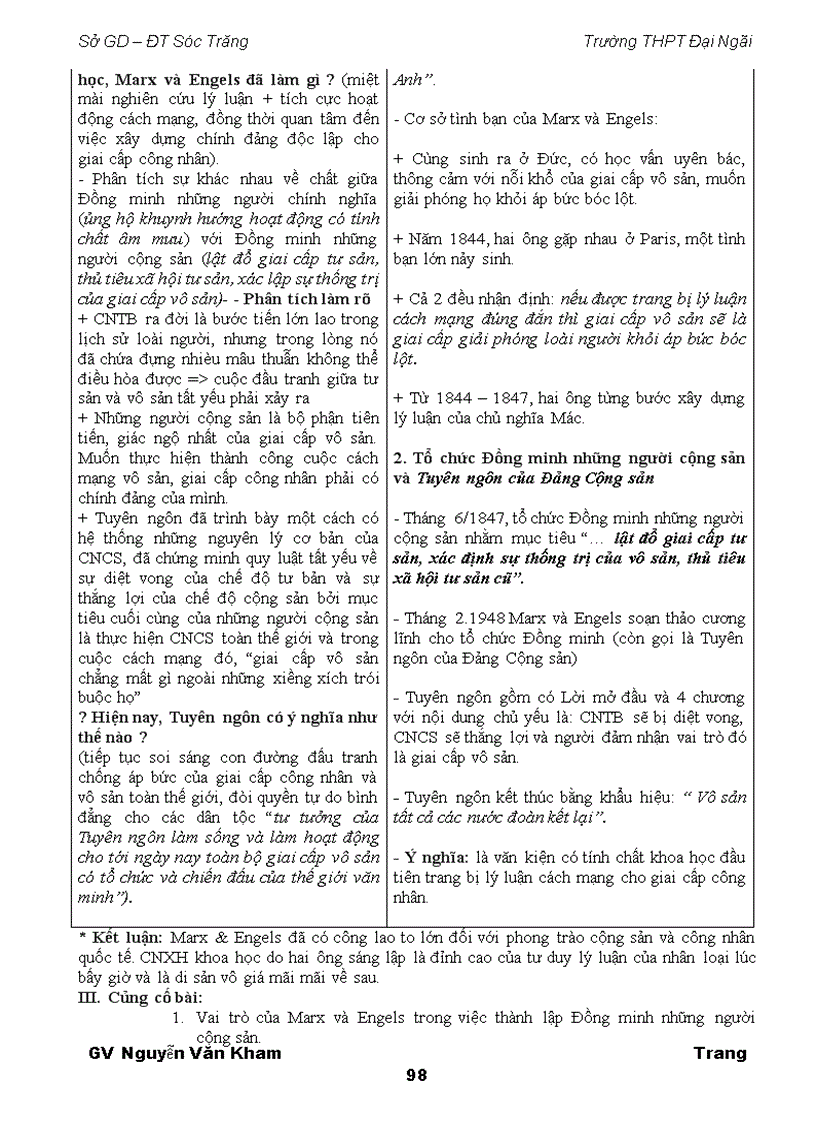 image for page Giáo án Sử 10 CB 1