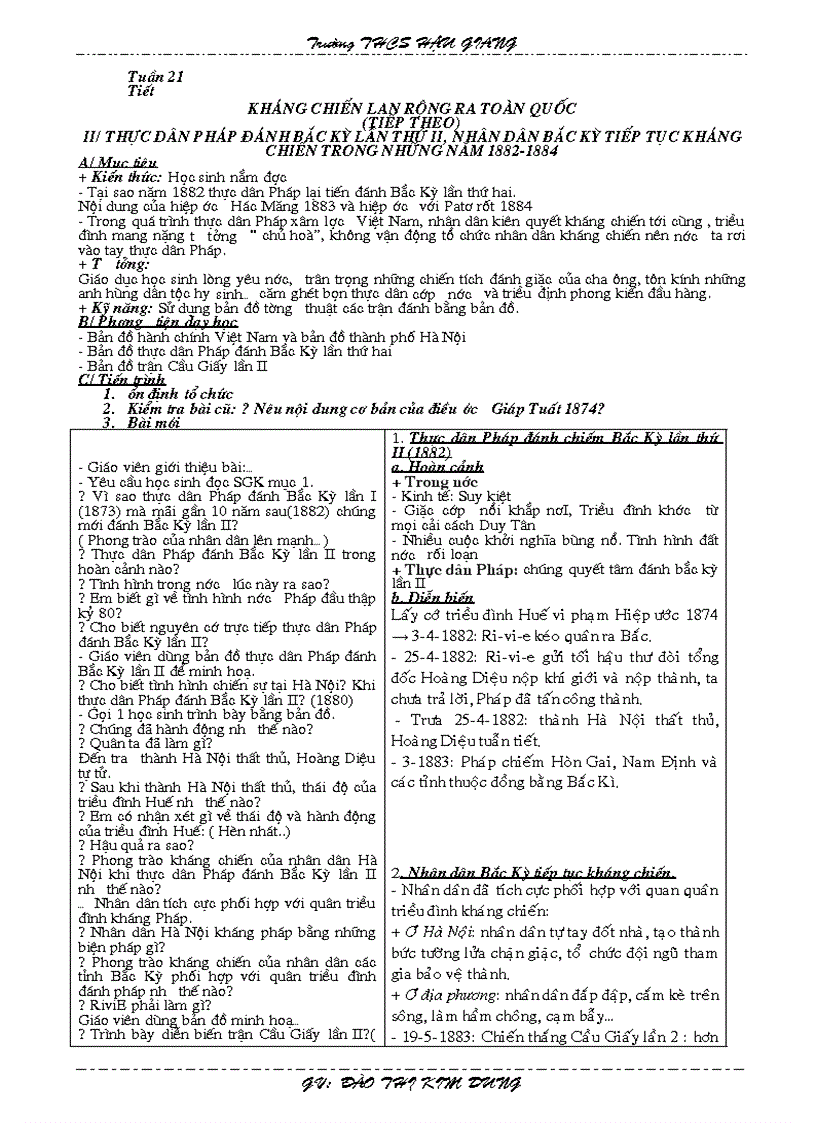 image for page Giao an su 8