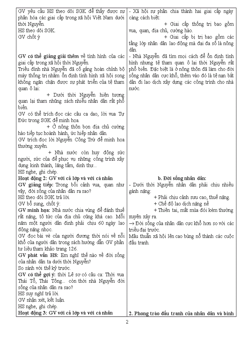 image for page Lớp 10 Tiết 33 theo chuẩn KT KN