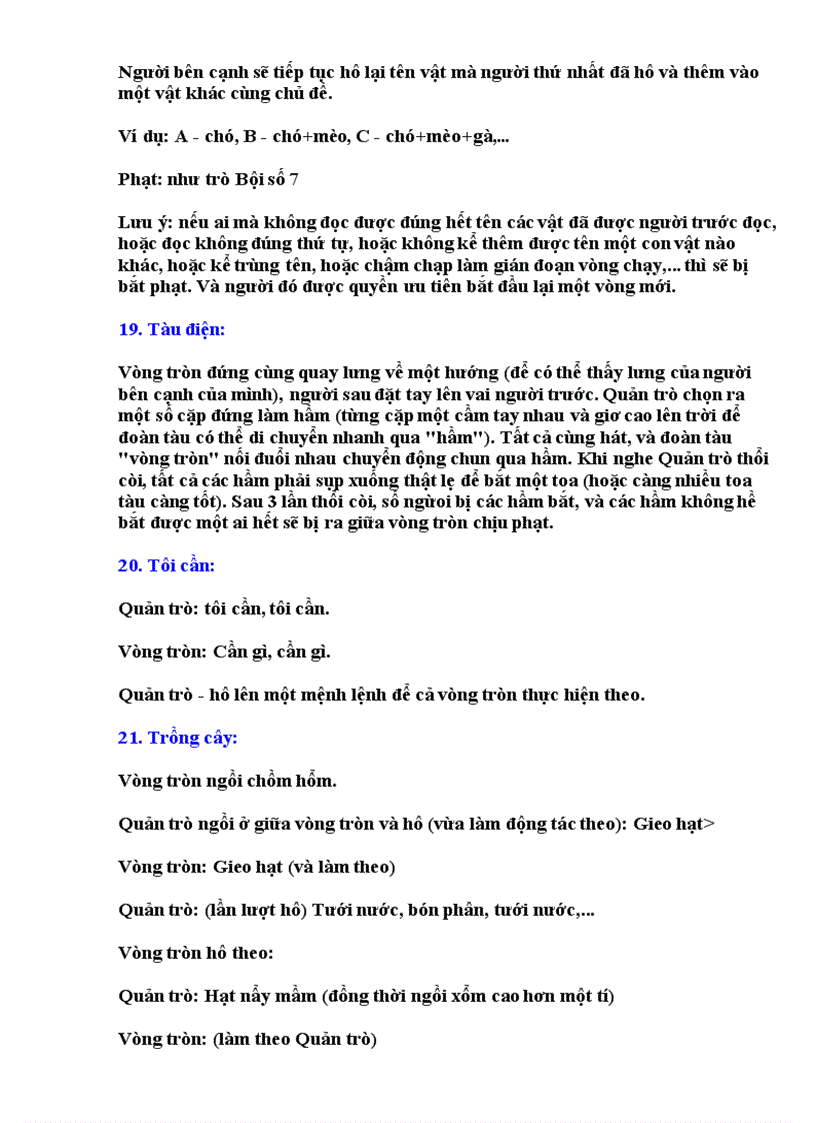 image for page Một số trò chơi tập thể Đoàn Hội Đội 2