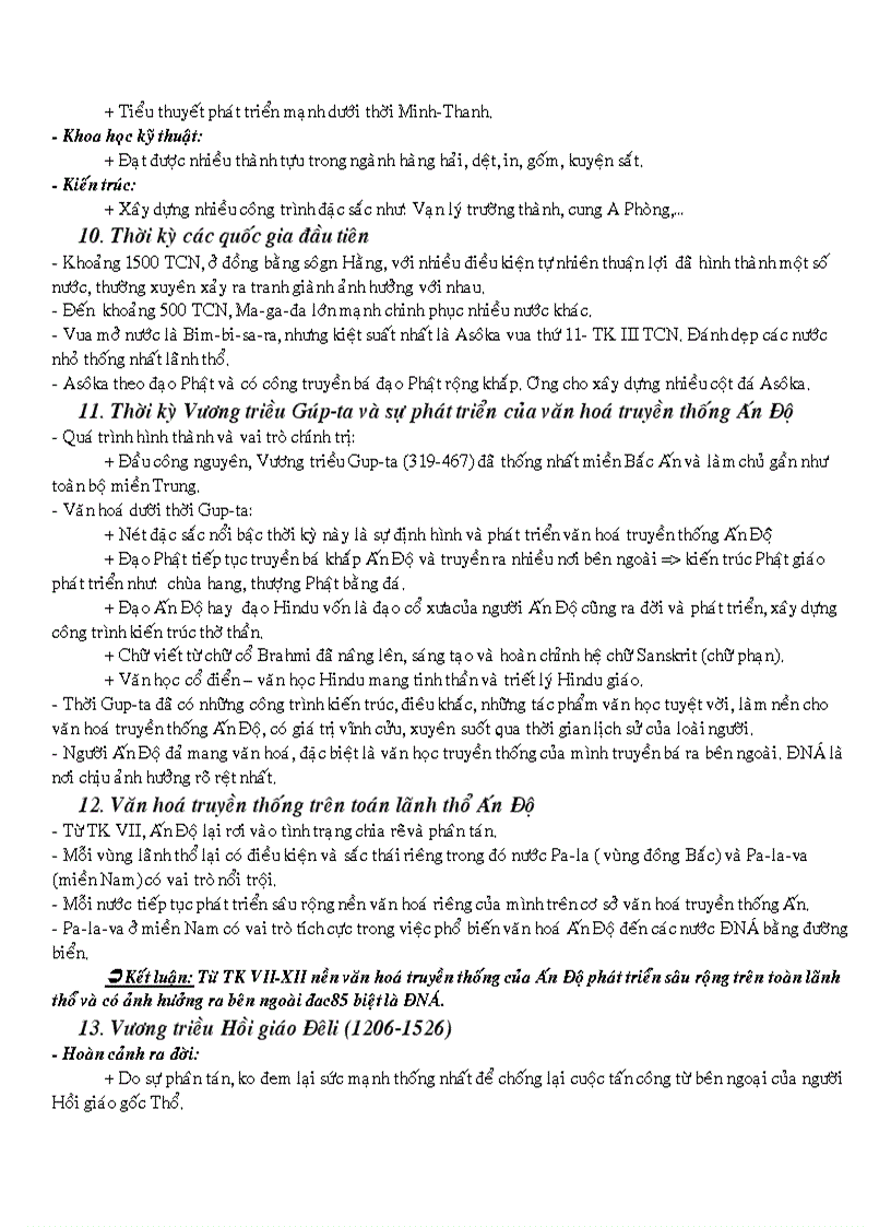 image for page Taìi liệu ôn tập sử 10