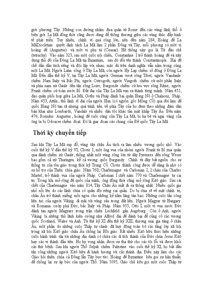 image for page Thời Trung cổ ở Châu Âu