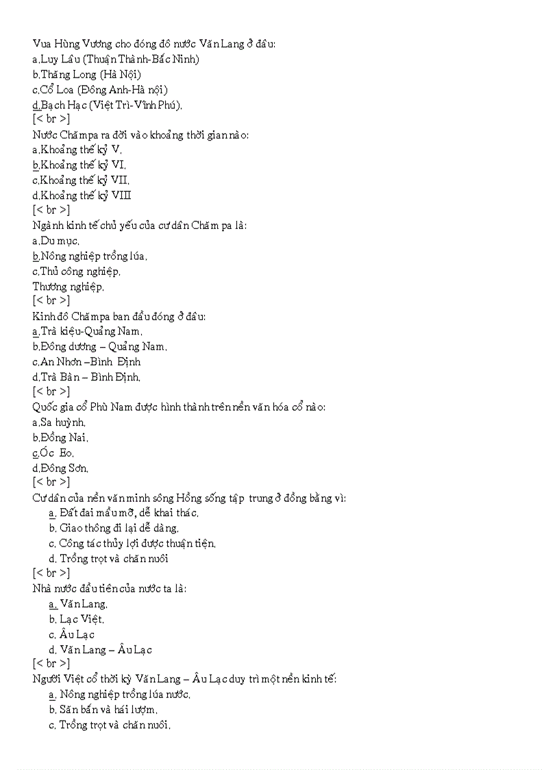 image for page Trắc nghiệm 10CB Bài 13 14 15 16