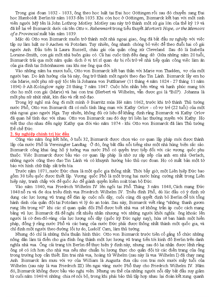 image for page Tư liệu Bi xmac thống nhất Đức