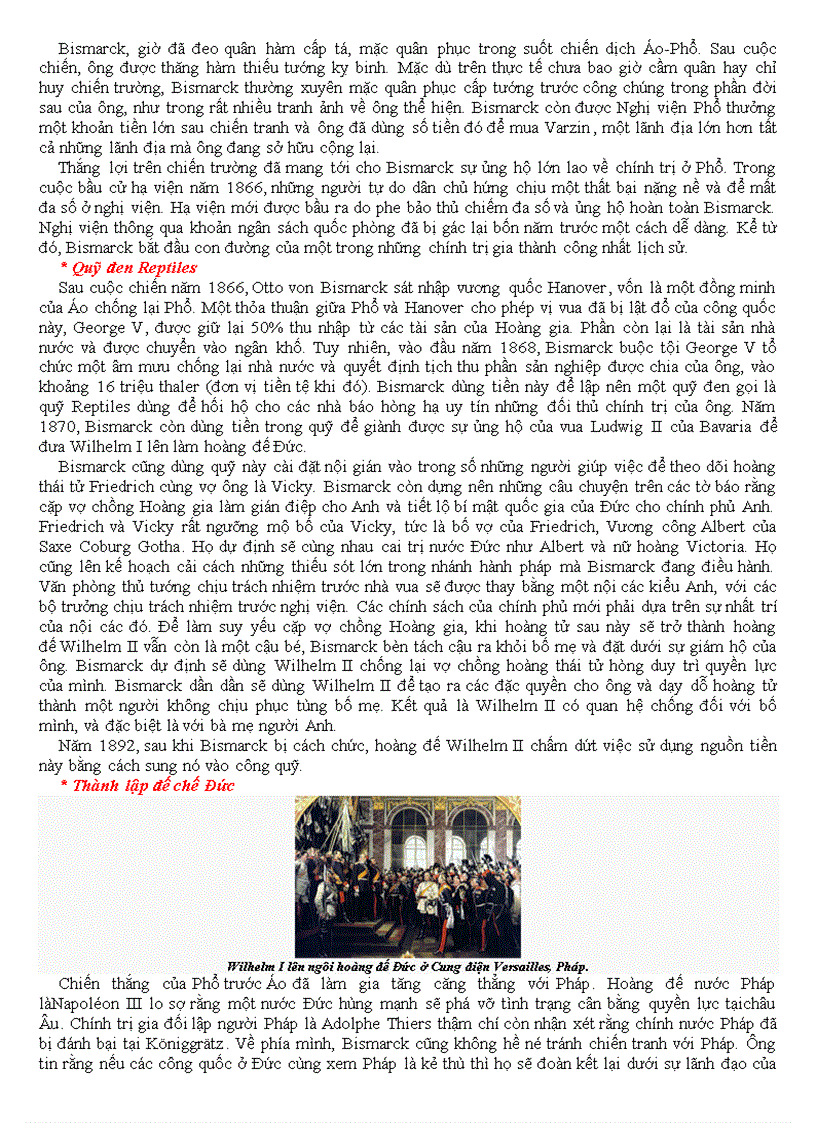 image for page Tư liệu Bi xmac thống nhất Đức