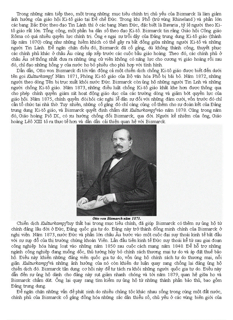 image for page Tư liệu Bi xmac thống nhất Đức