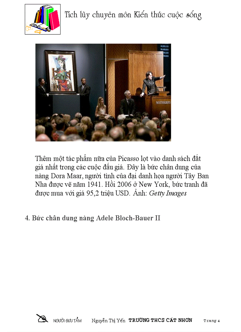 image for page 5 tác phẩm nghệ thuật đắc tiền nhất trong lịch sử