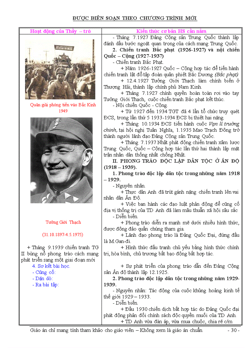 image for page Bài 15 Phong trào cách mạng ở Trung Quốc và Ấn Độ