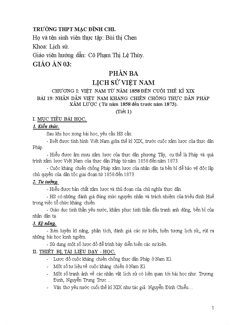 image for page Bài 19 tiết 1