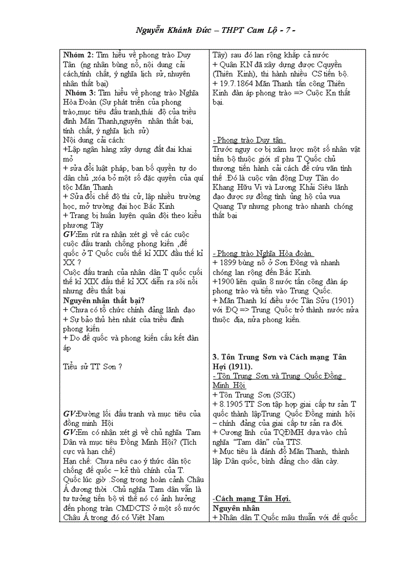 image for page Giáo án 11 CB Phan 1