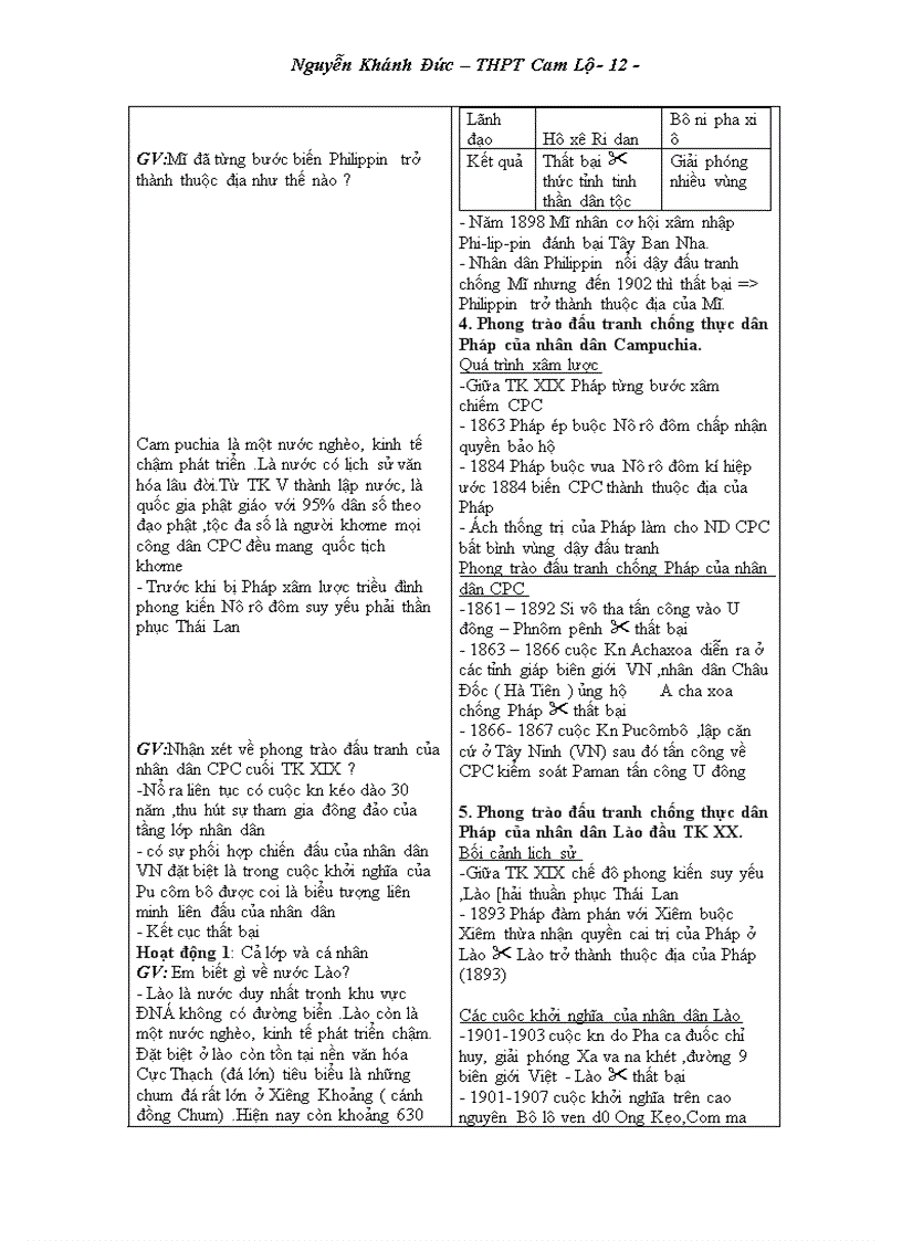 image for page Giáo án 11 CB Phan 1