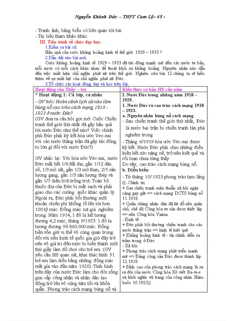 image for page Giáo án 11 CB Phan 1