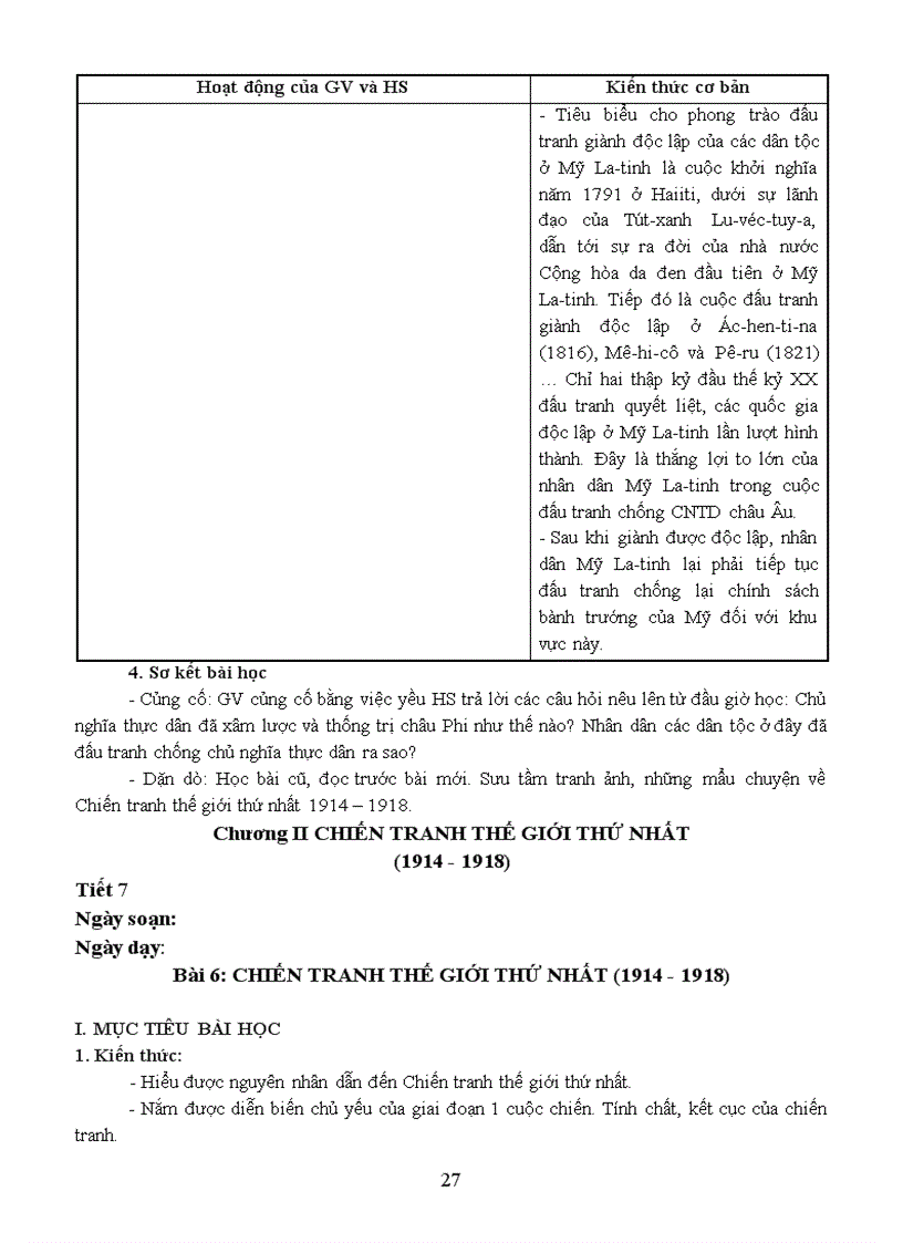 image for page Giáo án chuẩn KT KN Lịch Sử 11