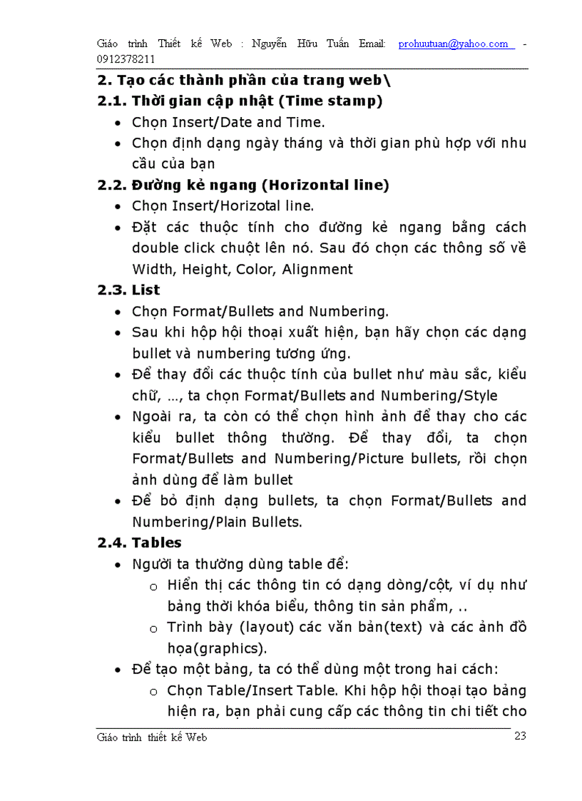 image for page Giao an tin học