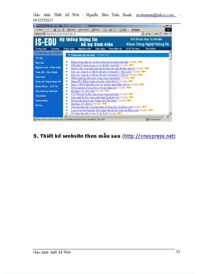 image for page Giao an tin học