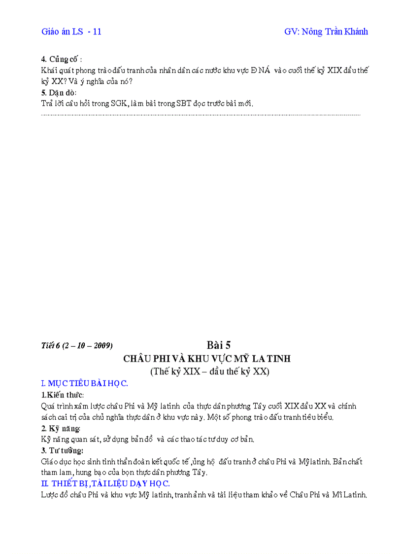 image for page Giáo án 11 cơ bản 1