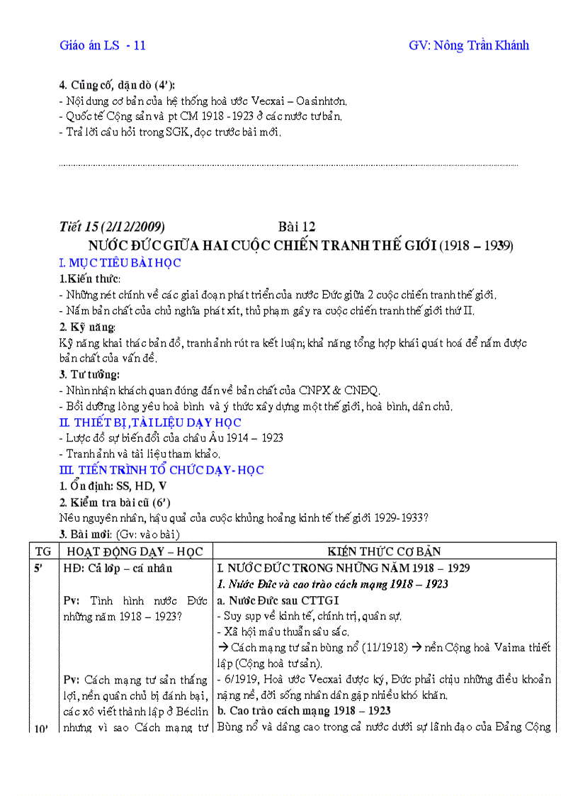 image for page Giáo án 11 cơ bản 1